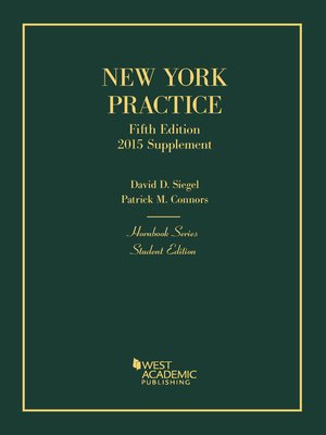 cover image of New York Practice